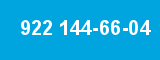 922 144-66-04